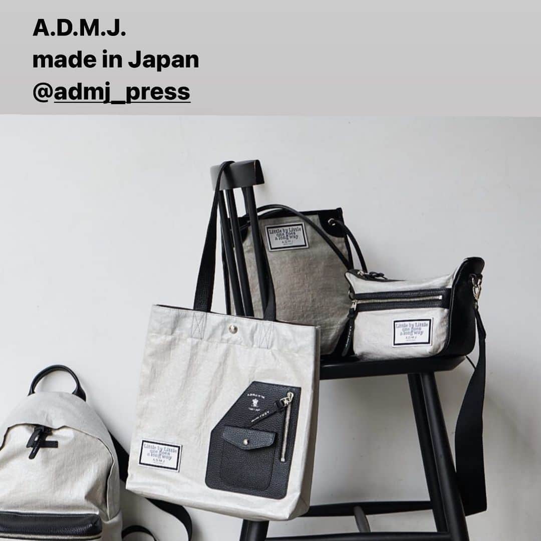 A.D.M.J.co.,Ltdさんのインスタグラム写真 - (A.D.M.J.co.,LtdInstagram)「#admj #admjofficial #bag #madeinjapan #バッグ」1月4日 8時04分 - admjofficial_bag