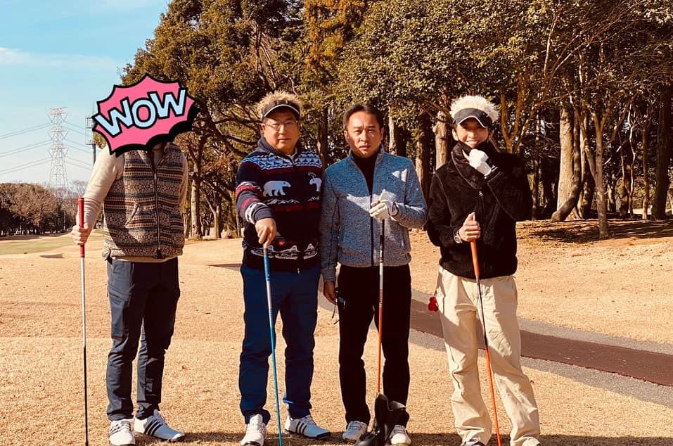 大沢樹生さんのインスタグラム写真 - (大沢樹生Instagram)「グッモニす‼︎ 昨日の⛳️🏌️めちゃめちゃ楽しかったおーっ😆　笑がなければゴルフじゃない！今年初！腹から大笑い🤣メンバーは、友人の英雄さん、プロゴルファーの浅田史樹プロ…もうお人方は、立場がある方でこんな時期なので控えますが、異業種だけど自分はこの方こそ日本の英雄だとおもってる👏😊 #Mikioosawa #mikioosawa # osawa milk #大沢樹生 #おはよう #ゴルフ #golf #ラウンド」1月4日 8時20分 - osawa_mikio