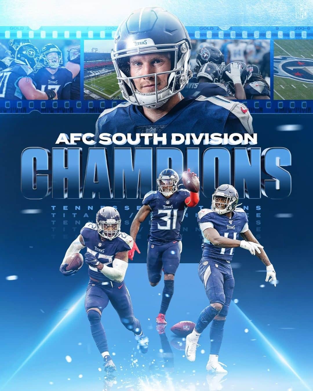 NFLさんのインスタグラム写真 - (NFLInstagram)「The @titans are AFC South Champs! #NFLPlayoffs #SuperWildCard」1月4日 9時49分 - nfl