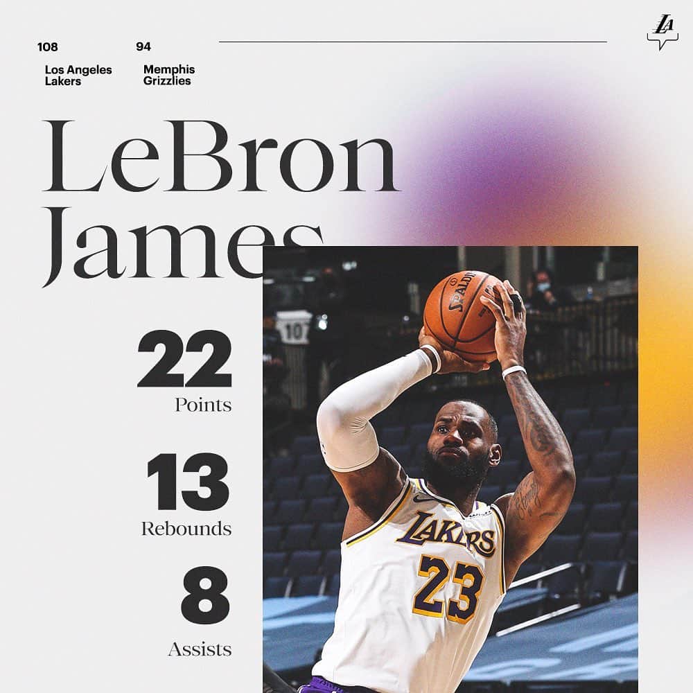 Los Angeles Lakersさんのインスタグラム写真 - (Los Angeles LakersInstagram)「That’s game ✌️ #LakersWin」1月4日 10時28分 - lakers