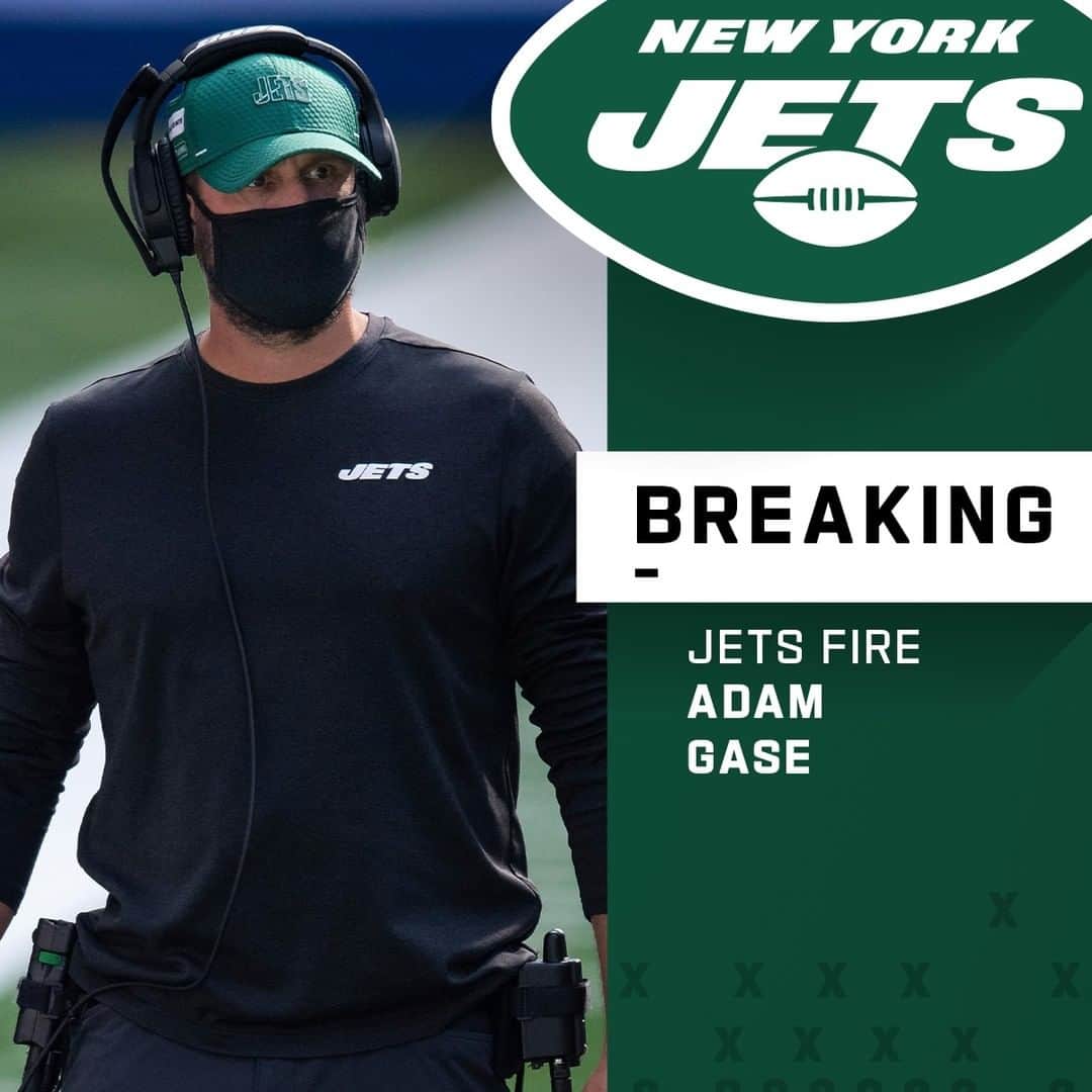 NFLさんのインスタグラム写真 - (NFLInstagram)「Jets fire HC Adam Gase.  📷: Zach Bolinger/AP」1月4日 11時11分 - nfl