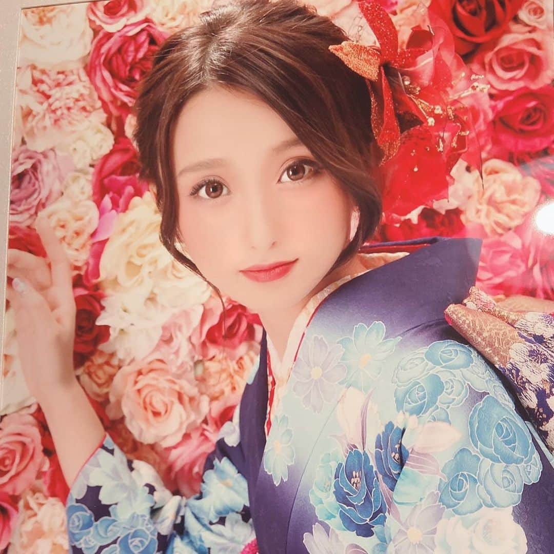 のインスタグラム：「. . 成人式前撮り 前髪流しました . #成人式前撮り #振袖」