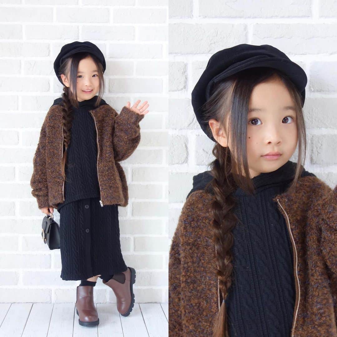 Saraさんのインスタグラム写真 - (SaraInstagram)「. coordinate♡ . @branshes さんの ニットパーカー&スカートが かわいい🤤🤤🤤 . 上下そろえて着れば セットアップになって 何にでも合うのでお気に入り❤️ . outer ▶︎ #jeanasiskids  tops ▶︎ #branshes  skirt ▶︎ #branshes  boots ▶︎ #branshes  casquette ▶︎ #zarakids  . #ootd #kids #kids_japan #kids_japan_ootd #kjp_ootd #kidsfahion #kidscode #kidsootd #kidswear #キッズコーデ #キッズファッション #インスタキッズ #ブークレ #セットアップ #キャスケット #ライブドアインスタブロガー」1月4日 21時44分 - sarasara718