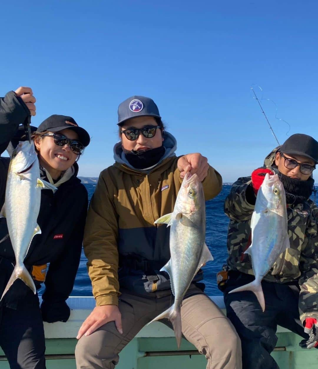 須田なつきさんのインスタグラム写真 - (須田なつきInstagram)「My first time boat fishing 🎣🤍  初めての船釣りとても楽しかった!! ありがとうございました🥳」1月4日 21時57分 - natsukisuda_