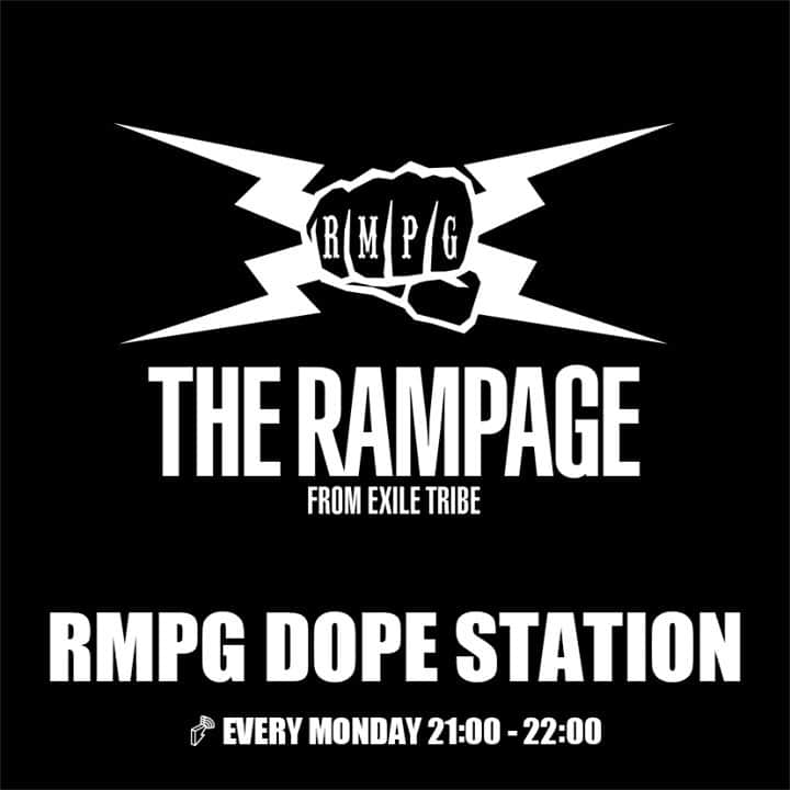 Block.fmのインスタグラム：「ラジオ｜ダンス＆ボーカルグループTHE RAMPAGEの番組「RMPG DOPE STATION」⁠ 12/14,21のアーカイブを公開中✨✊⁠ メンバーオススメHIPHOP,R&B選曲などトークとともにお届け⚡️⁠ 新年は1/11(月)21時からオンエア📻⁠ #rmpg_dope #therampage #ランドプ⁠ link in bio」