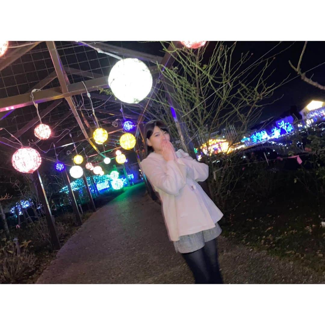 三村妃乃さんのインスタグラム写真 - (三村妃乃Instagram)「キラキラ✨  #illumination #イルミネーション」1月4日 17時13分 - hino_yuiitsu62