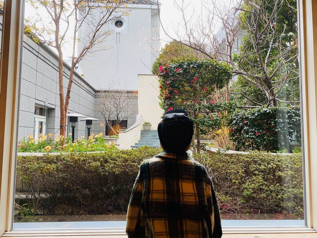 あゆみのインスタグラム：「庭っていいね #大阪」