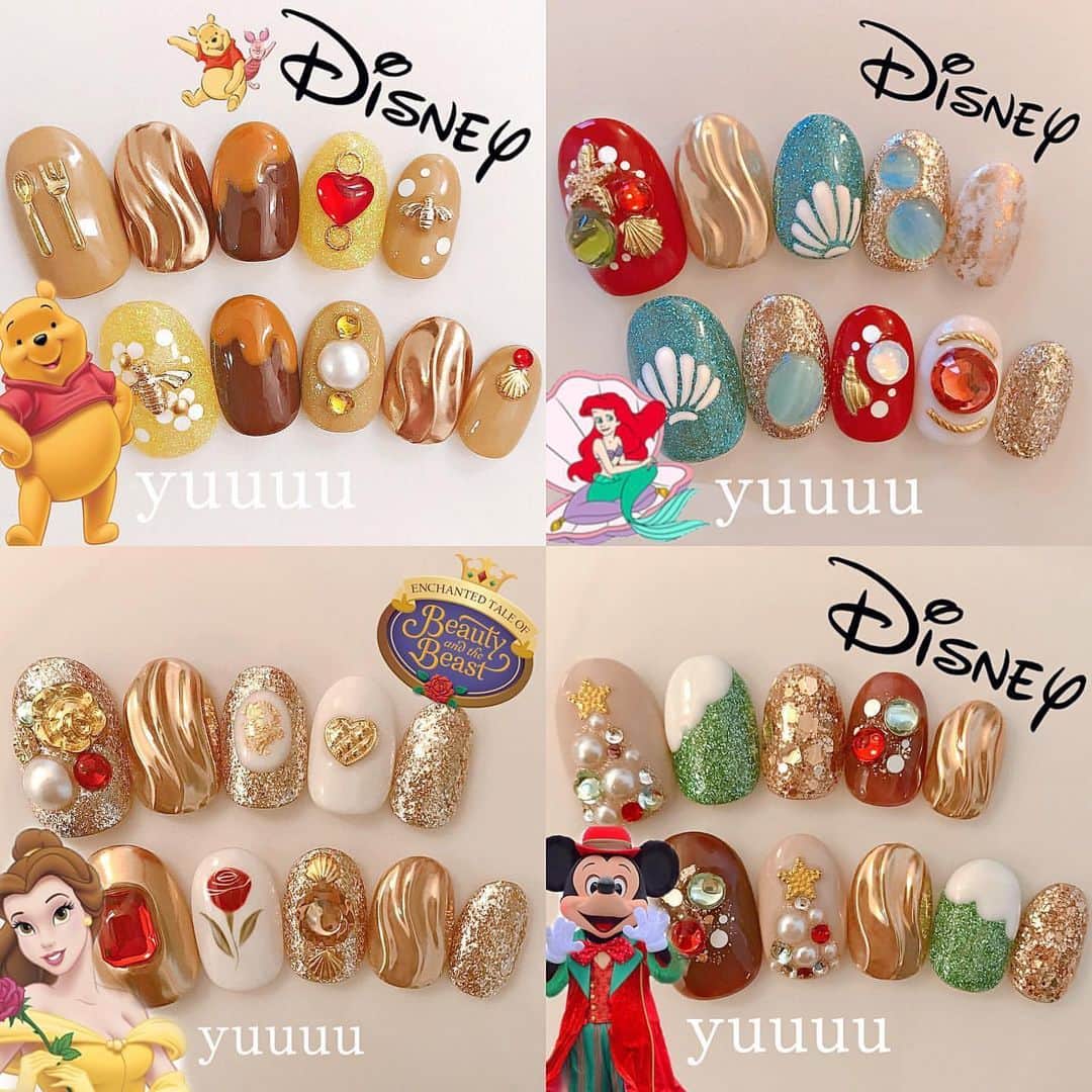 Choole 業界初 オンライン結婚式準備サービスさんのインスタグラム写真 Choole 業界初 オンライン結婚式準備サービスinstagram ディズニーネイル ブライダルネイル ネイルデザイン ディズニーネイル最新デザイン キラキラゴージャスなデザインが