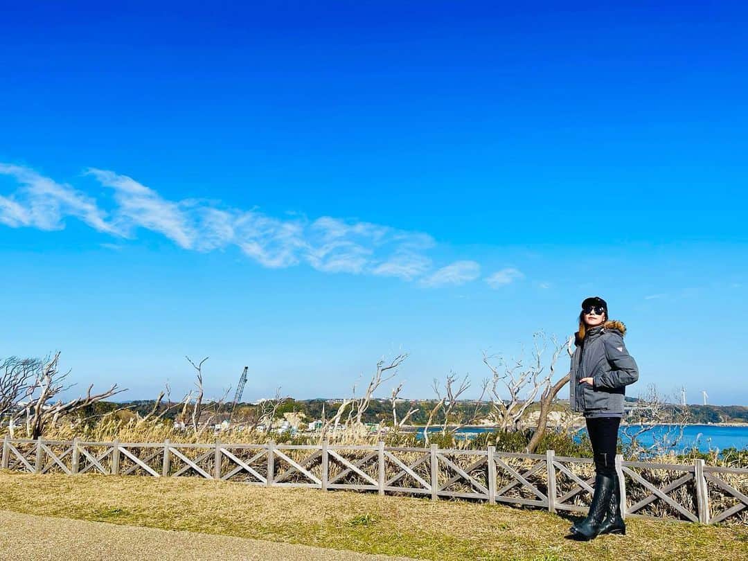 玉置成実さんのインスタグラム写真 - (玉置成実Instagram)「２０２１年初走り🏍 三浦半島・城ヶ島へ。 お天気も良く、美味しいマグロも食べられて幸せな1日✨」1月4日 18時56分 - nm_tmk