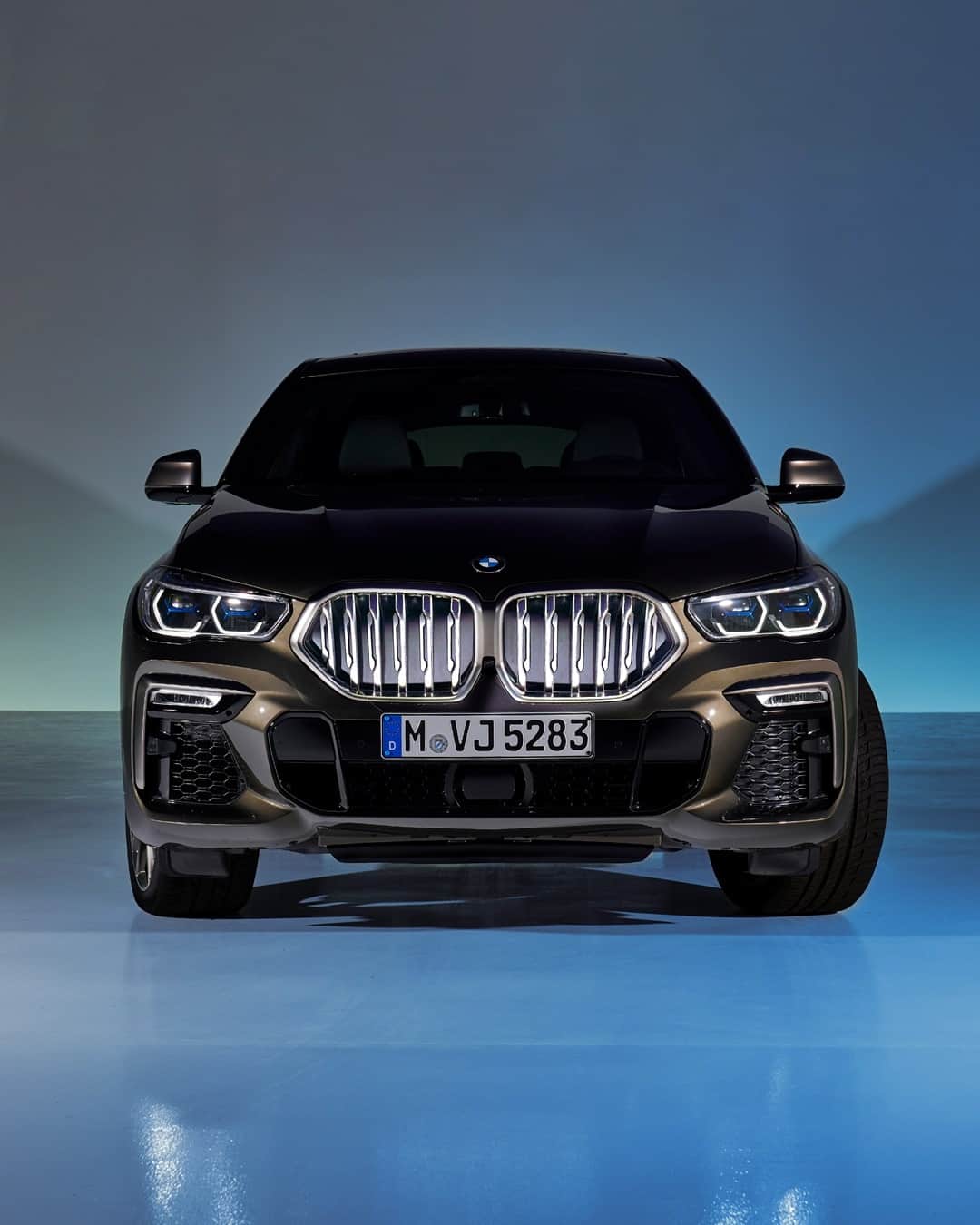 BMWのインスタグラム：「Captivated by the sight yet? The BMW X6. #TheX6 #BMW #X6 __ BMW X6 M50i: Fuel consumption in l/100 km (combined): 10.7–10.4. CO2 emissions in g/km (combined): 243–237. Further information: www.bmw.com/disclaimer.  	 Acceleration (0-100 km/h): 4.3 s. Power: 390 kW, 530 hp, 750 Nm. Top speed (limited): 250 km/h.」