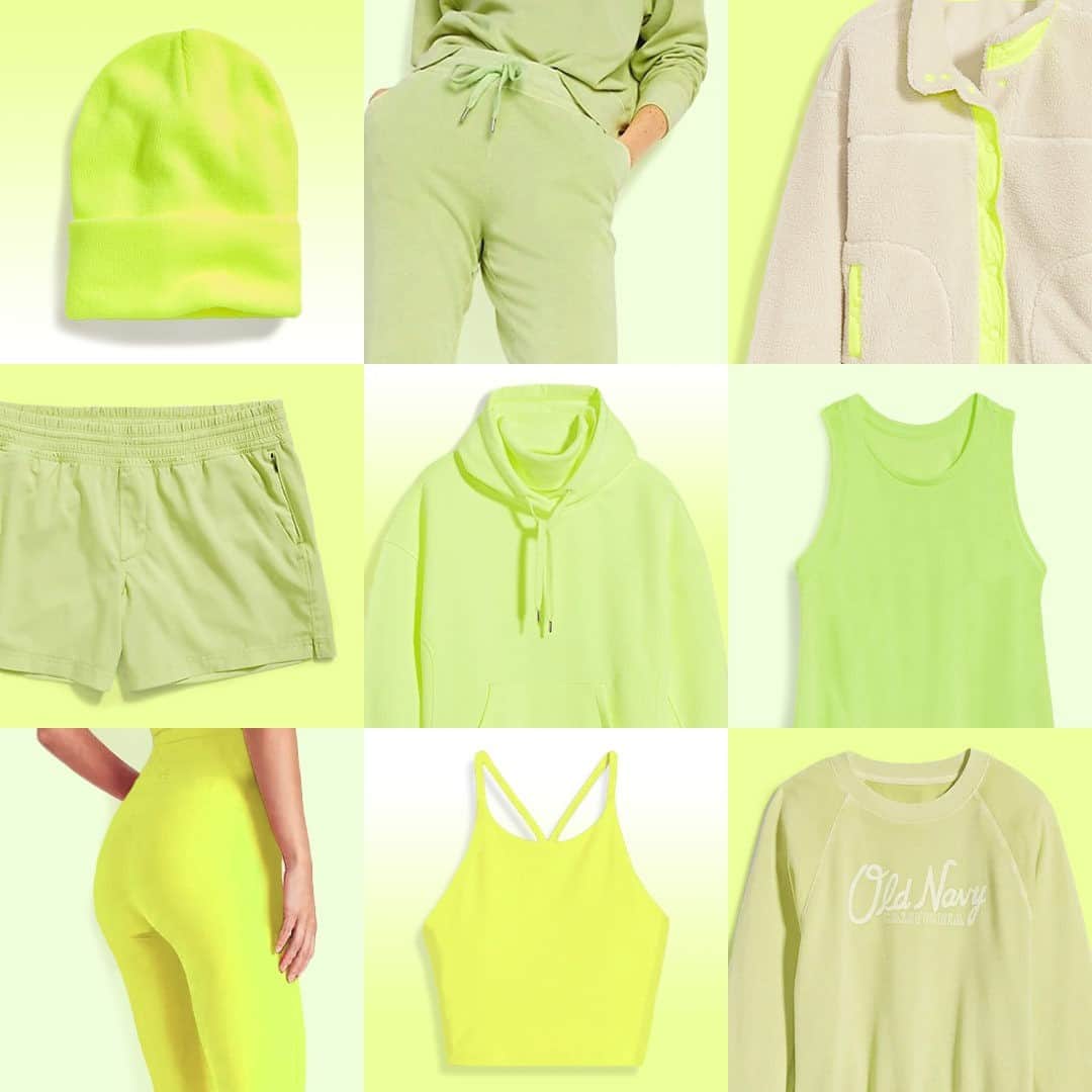 Old Navyさんのインスタグラム写真 - (Old NavyInstagram)「we see your "illuminating yellow" and raise you "highlighter yellow" 🎾 . #oldnavystyle #pantonecoloroftheyear」1月5日 7時00分 - oldnavy