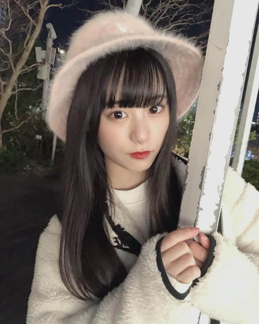 山崎玲奈さんのインスタグラム写真 - (山崎玲奈Instagram)「帽子好きだな〜。❤︎」1月4日 23時01分 - yamazaki_reina