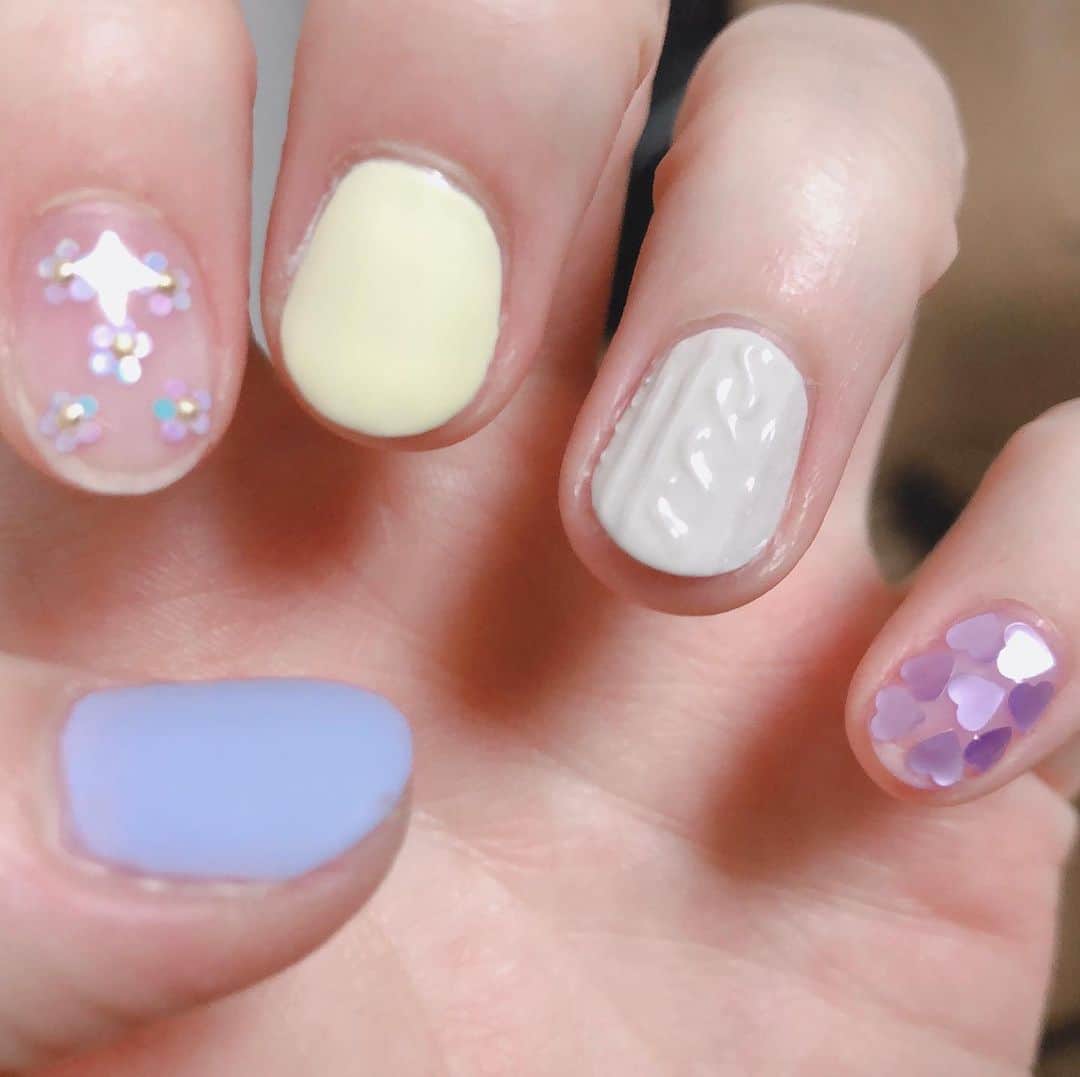 脇田唯のインスタグラム：「💅 ꫛꫀꪝ✧‧˚иᴀɪʟ」