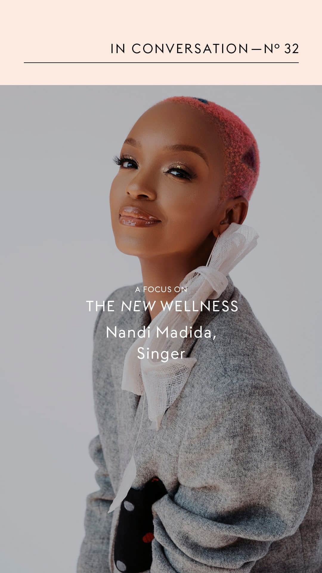 The Outnetのインスタグラム：「We caught up with singer, activist, creative, basically, woman of all talents and star in Beyonce’s film, Black Is King @nandi_madida」