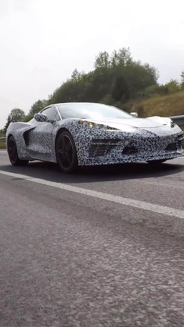Corvetteのインスタグラム：「It all started as a dream and our team of engineers made it a reality. Learn how testing at Nürburgring to implement new architecture and technology took the mid-engine #Corvette to the next level. #Stingray #Vette #C8」