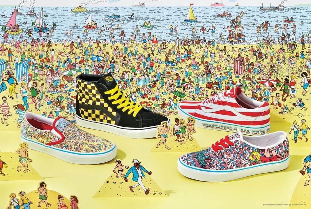 Foot Lockerさんのインスタグラム写真 - (Foot LockerInstagram)「#Vans and Where's Waldo? have teamed up for a fun new collection inspired by the beloved books.  Available now in Men's & kids sizes.  Tap to 🛒」1月5日 0時00分 - footlocker