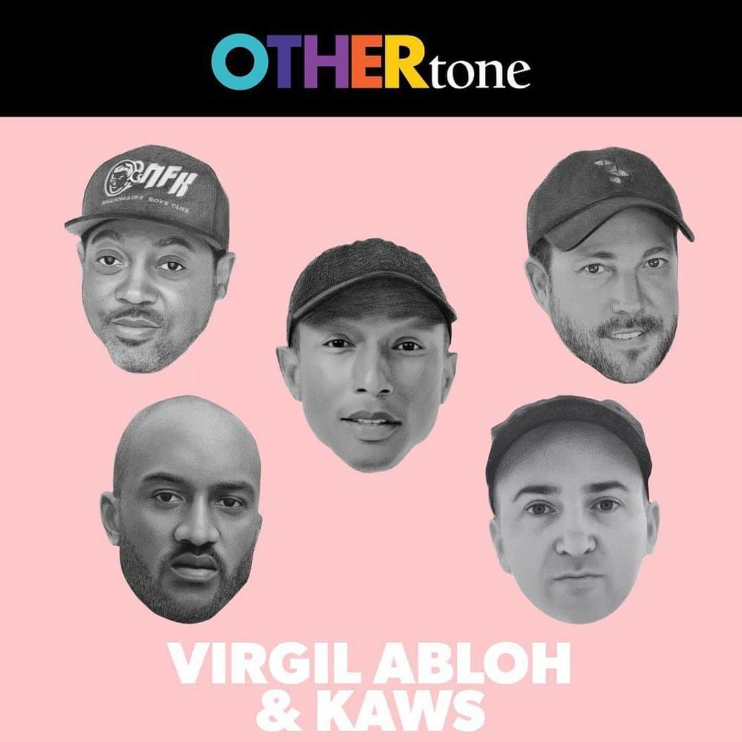 KAWSONEさんのインスタグラム写真 - (KAWSONEInstagram)「@othertone podcast live TODAY! I recently sat down with @virgilabloh @pharrell @hitmybeeper and @brokemogul to discuss life in general in this moment in time...  Follow @othertone to learn more...」1月5日 1時31分 - kaws