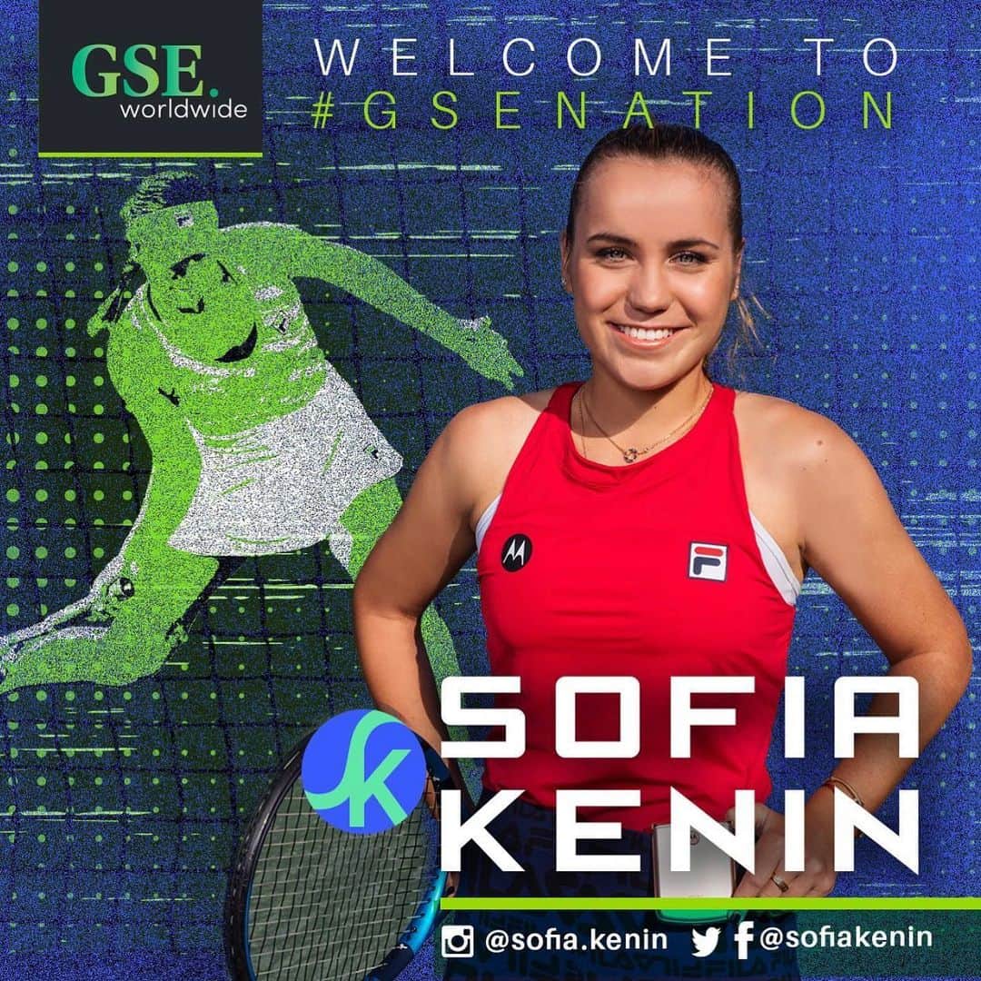 ソフィア・ケニンのインスタグラム：「I am so happy to join @gseworldwide! Looking forward to work with the professionals :)」