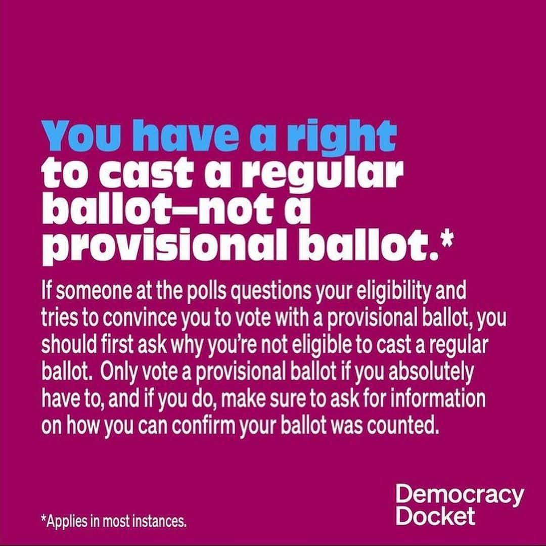 レオナルド・ディカプリオさんのインスタグラム写真 - (レオナルド・ディカプリオInstagram)「#Georgia voters: Marc Elias and @DemocracyDocket have created this helpful guide for voting in the GA runoffs. ➡️  From @DemocracyDocket: Our Know Your Rights Guide is back—this time for the #GA runoffs! As a voter, you have a number of rights at the polls, including the right to stay in line and the right to a paper ballot.」1月5日 7時49分 - leonardodicaprio