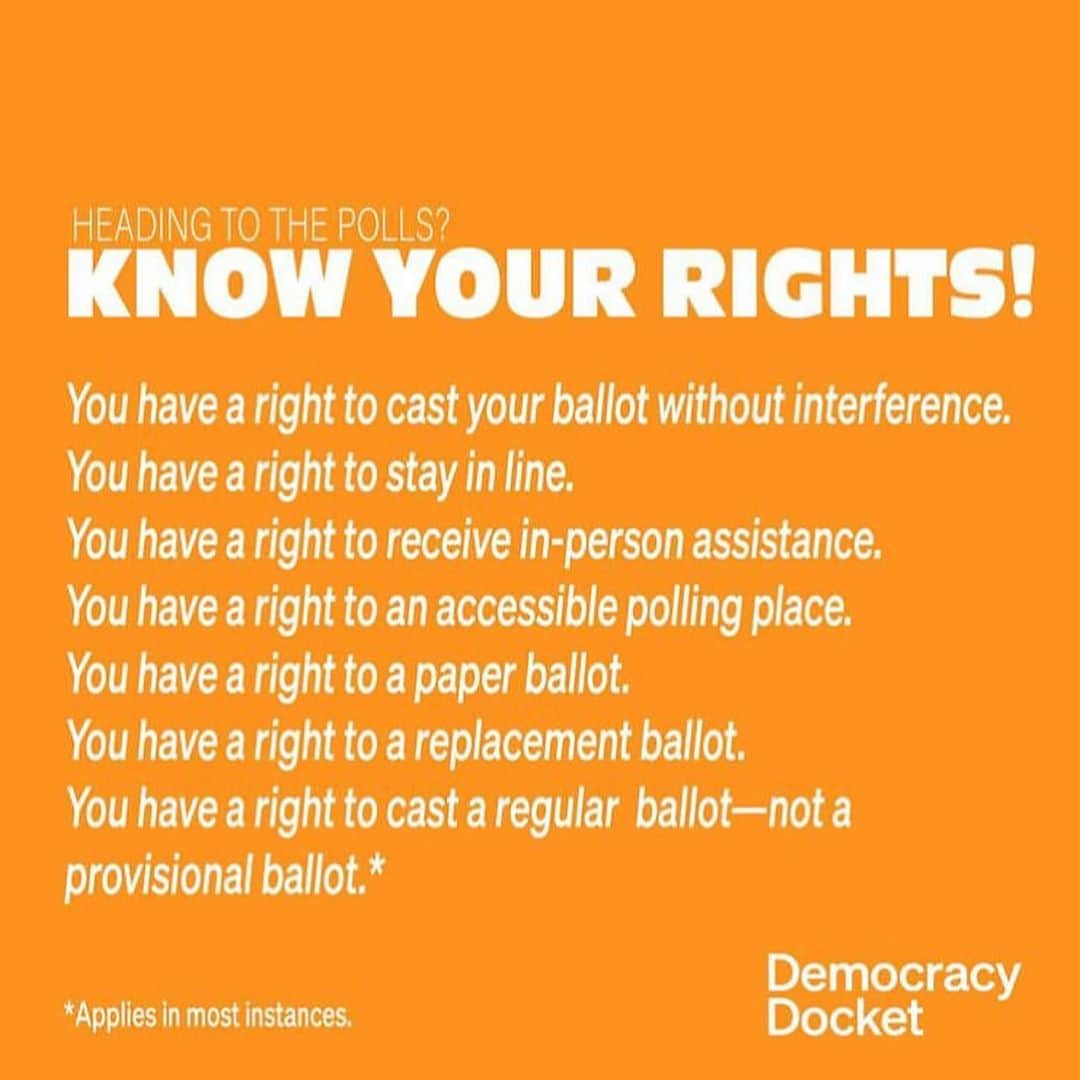 レオナルド・ディカプリオさんのインスタグラム写真 - (レオナルド・ディカプリオInstagram)「#Georgia voters: Marc Elias and @DemocracyDocket have created this helpful guide for voting in the GA runoffs. ➡️  From @DemocracyDocket: Our Know Your Rights Guide is back—this time for the #GA runoffs! As a voter, you have a number of rights at the polls, including the right to stay in line and the right to a paper ballot.」1月5日 7時49分 - leonardodicaprio