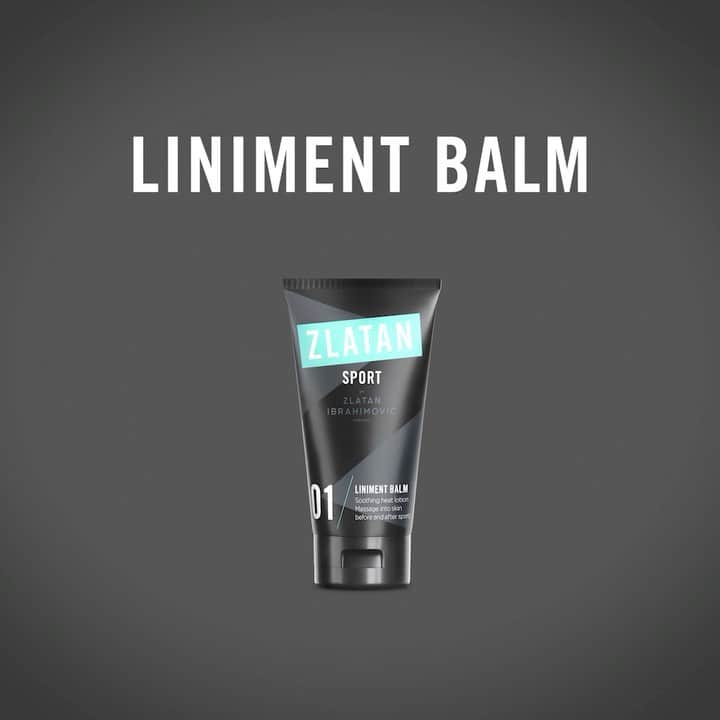 Zlatan Ibrahimović Parfumsのインスタグラム：「Use Zlatan Sport Liniment Balm to make the muscles soft and supple with its warming sensation on the skin. Perfect to use in connection with exercise or sore muscles when working from home.  Explore more through link in bio.  #zlatansport #liniment」