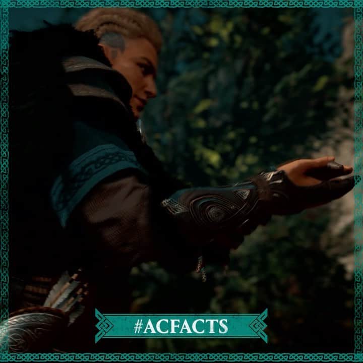 アサシン クリードのインスタグラム：「Fireflies can be found throughout England. Collect and release these glowing orbs on your Settlement pond to hold other clans in awe. #AssassinsCreedValhalla #ACFacts」