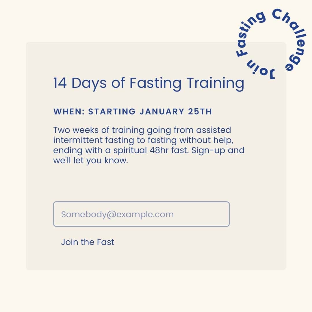 デイヴ・アスプリーさんのインスタグラム写真 - (デイヴ・アスプリーInstagram)「As you may have heard, my latest book, Fast This Way, comes out on January 19th, and to celebrate, I'm afraid I’m hosting a fasting challenge. (Actually, fear is a non-issue, but when I mention it, our social media AI makes sure you see this 🤔).⁠ ⁠ Over the course of two weeks, we'll go from an assisted intermittent fast to fasting without any help. We'll finish the challenge as I lead you through a 48 hour spiritual fast. This is the first time I’ve ever *taught* one of my books.⁠ ⁠ Tag a friend who you think would be interested in learning more about fasting, and head over to the link in bio to sign up. I would be honored to see you there 🙏🏼!⁠ ⁠」1月5日 3時55分 - dave.asprey