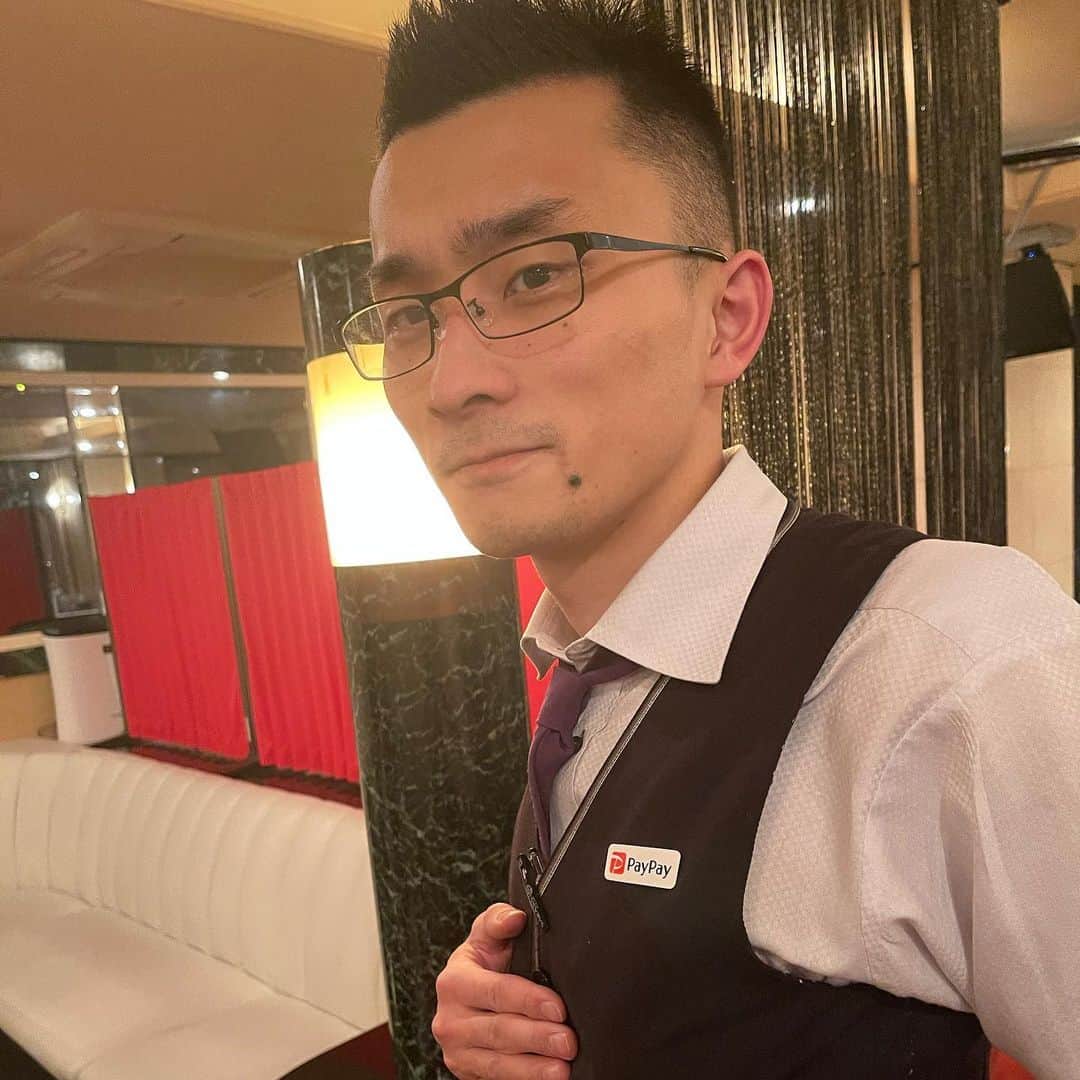 坂口杏里のインスタグラム：「今日のくらもちくん。  今日もテキパキスピーディーでした！ 早く茨城の米もってきてください。 手作りの塩むすび、 たのしみにしてるねw」