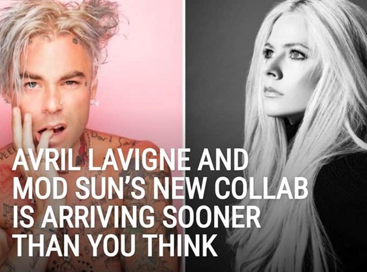 Alternative Pressさんのインスタグラム写真 - (Alternative PressInstagram)「@AvrilLavigne and @MODSUN are kicking off 2021 with their new collab "Flames" which is arriving sooner than you might think ⁠ LINK IN BIO⁠ .⁠ .⁠ .⁠ #modsun #avrillavign #flames #altpress #alternativepress⁠」1月5日 5時02分 - altpress