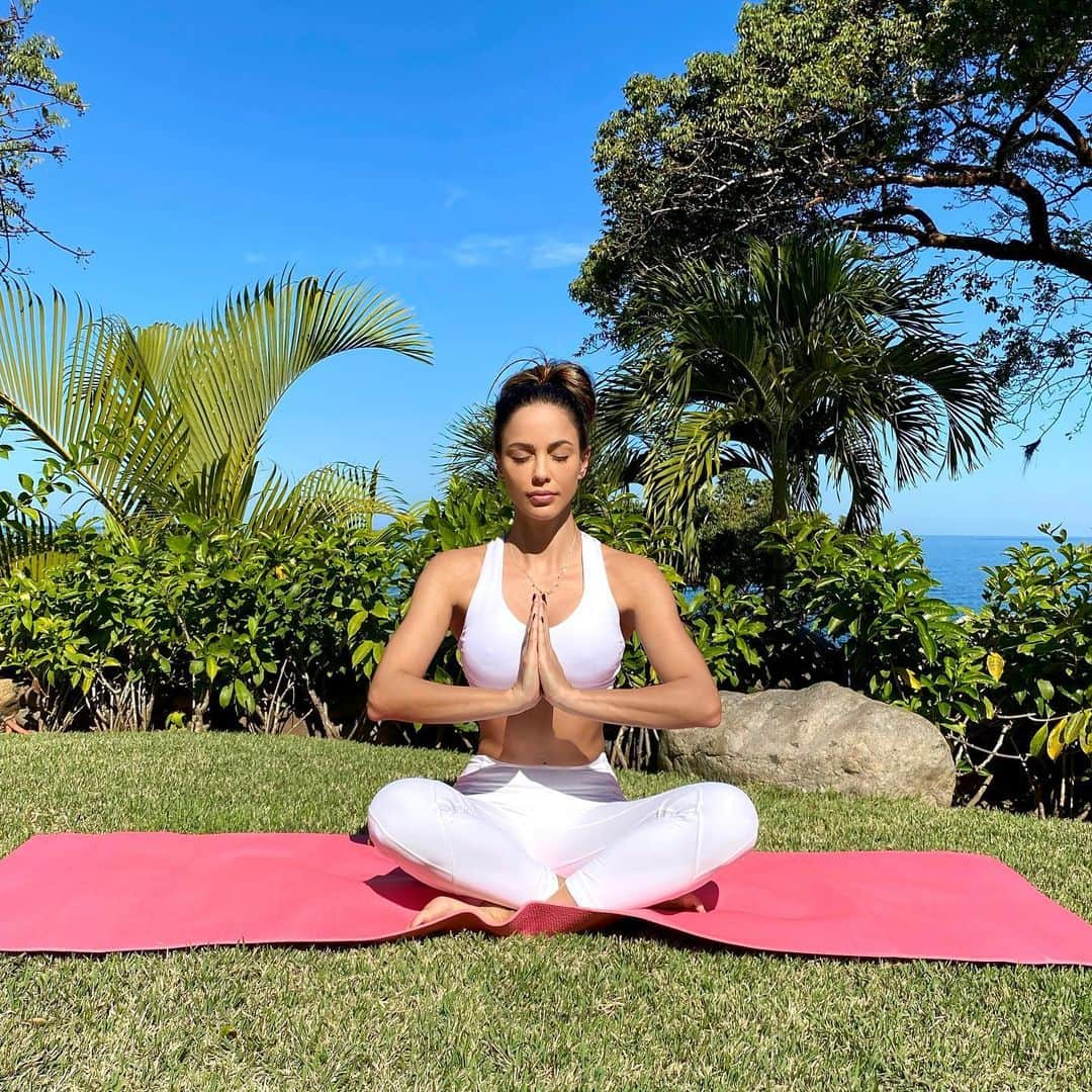 Melissa Risoさんのインスタグラム写真 - (Melissa RisoInstagram)「Sometimes you just need peace and quiet. Meditating helps with stress and anxiety. This year I will try to meditate and do more yoga. ☺️ #meditation #yoga #stress」1月5日 5時11分 - melissariso