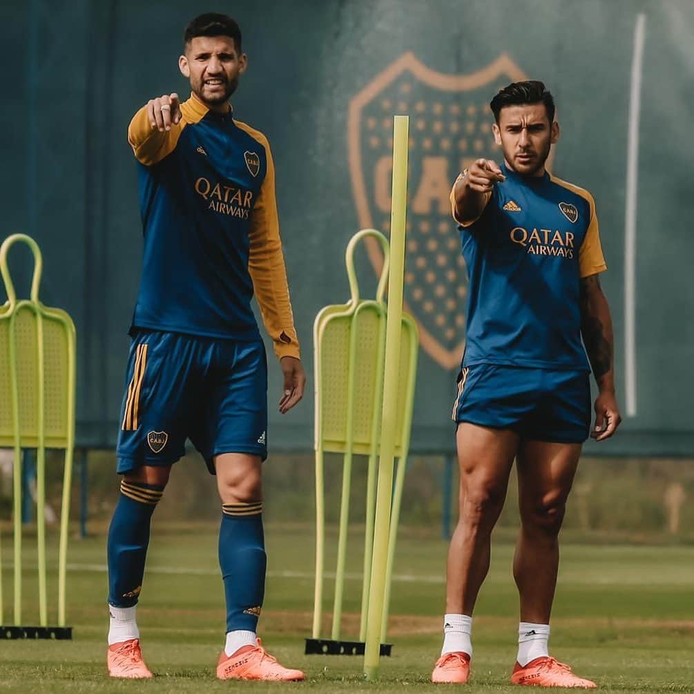 リサンドロ・ロペスのインスタグラム：「Es por ahí @totosalvio.  MIÉRCOLES ⏳  Vamos BOCA 🔵🟡」
