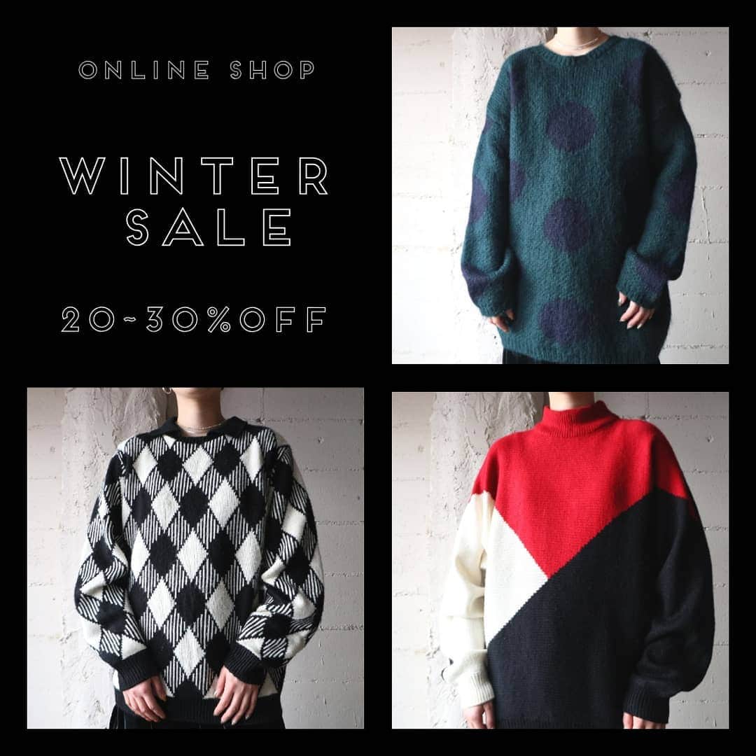 吉祥寺 古着屋 Orfeoのインスタグラム：「. ONLINE SHOP WINTER SALE  #orfeo #kichijoji #tokyo #vintage #used #fashion #coordinate #outfit . . . スタッフ募集についてはこちら→https://www.instagram.com/p/CHcEl3Tl1Sk/?igshid=1j1r0z0xinhmp .  ONLINE SHOP掲載商品のお問い合わせはONLINE SHOPからのメール、またはインスタグラムのプロフィール記載のメールアドレスよりお願いいたします ショッピングリンク無しのインスタグラム、ストーリー掲載商品も個別に通販承りますのでメール(orfeokichijoji@yahoo.co.jp)にてお問い合わせください」