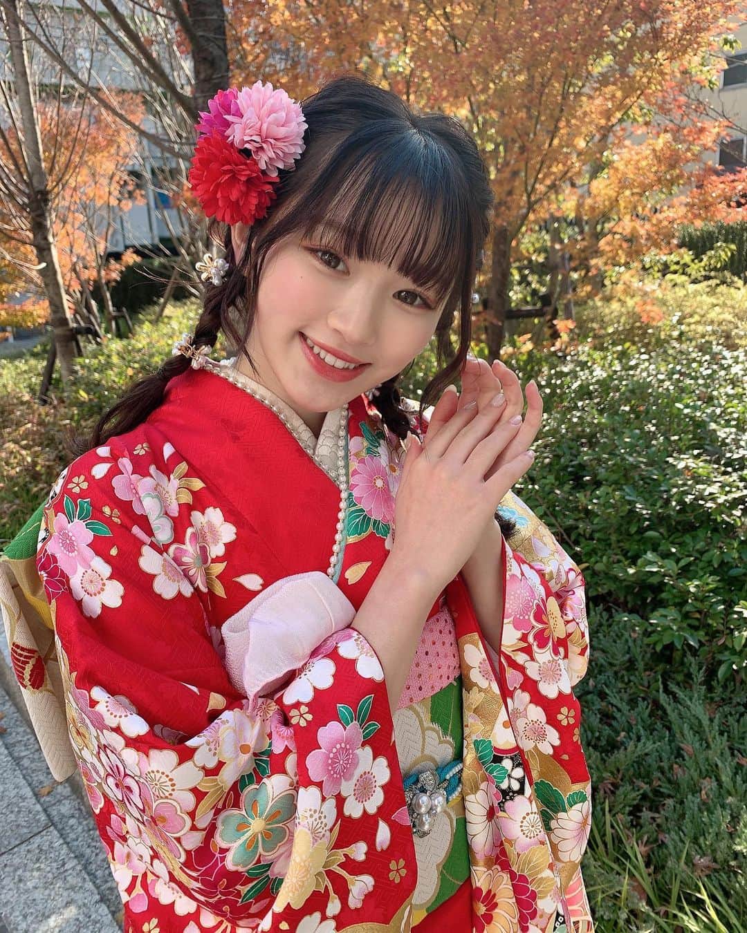 平野夢来（ゆぴぴ）のインスタグラム：「♥️ #平野夢来#ゆぴぴのコーデ#ゆぴぴ」