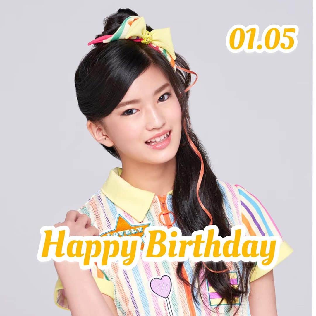 mirage²（ミラージュミラージュ）のインスタグラム：「🐶🍭🌺☀️﻿ ﻿ 2021.01.05 ﻿ Happy Birthday🎂🧡 ﻿ ＃杉浦優來 ﻿ お祝いのコメントお待ちしています☀️💕 ﻿ #lovely2  #ラブリーラブリー﻿ #ラブパトリーナ #ラブパト﻿ #ラブパトピンク #愛羽ツバサ #渡辺未優﻿ #ラブパトパープル #紫原サライ #山口莉愛﻿ #ラブパトブルー #青瀬コハナ #山下結衣﻿ #ラブパトシャイン #七色ソラ #杉浦優來﻿ #まるばつさんかく ﻿ #とぅわりんりんたんたん　﻿ #大事なモノ」