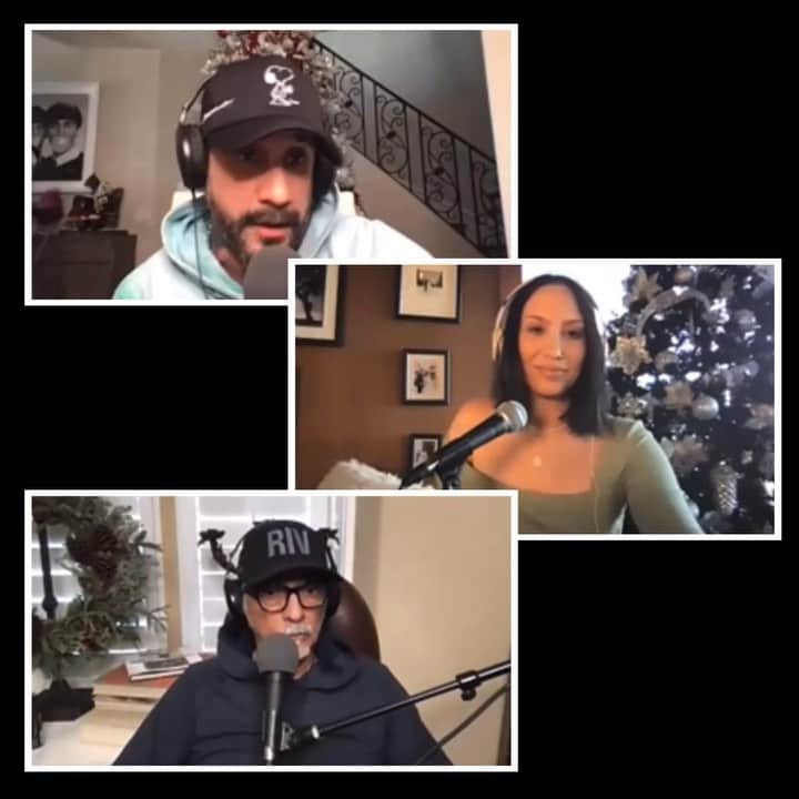 A.J.のインスタグラム：「In honor of the first Pretty Messed Up podcast episode of the year, we sat down to reflect on 2020 and talk about what we are manifesting for 2021. Listen until the end to see if we answered your question! Subscribe by following the link in my stories!」