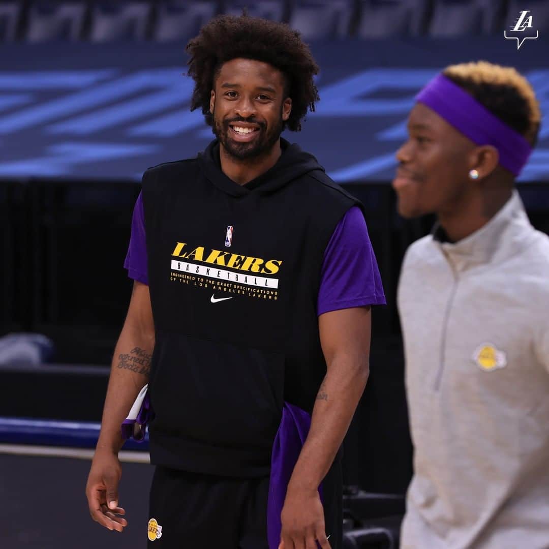 Los Angeles Lakersさんのインスタグラム写真 - (Los Angeles LakersInstagram)「Getting ready for the rematch. #LakeShow」1月5日 9時30分 - lakers