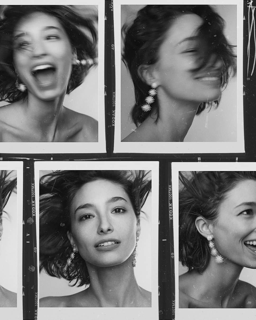 のインスタグラム：「😁 That feeling when you get a new pair of earrings. #DavidYurman #LinkInBio」