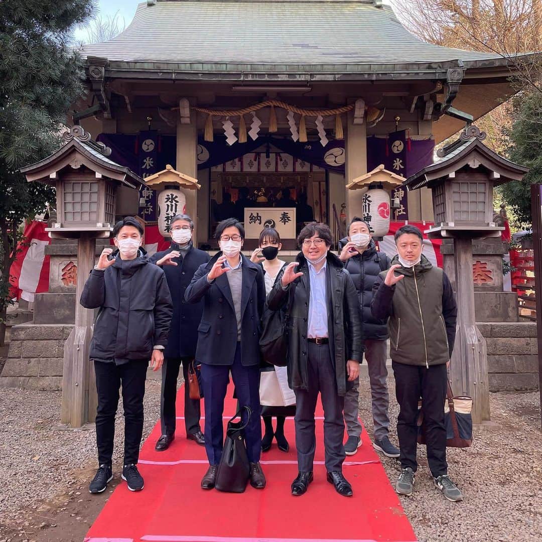 のインスタグラム：「本日仕事始めです。今年も宜しくお願い致します！」