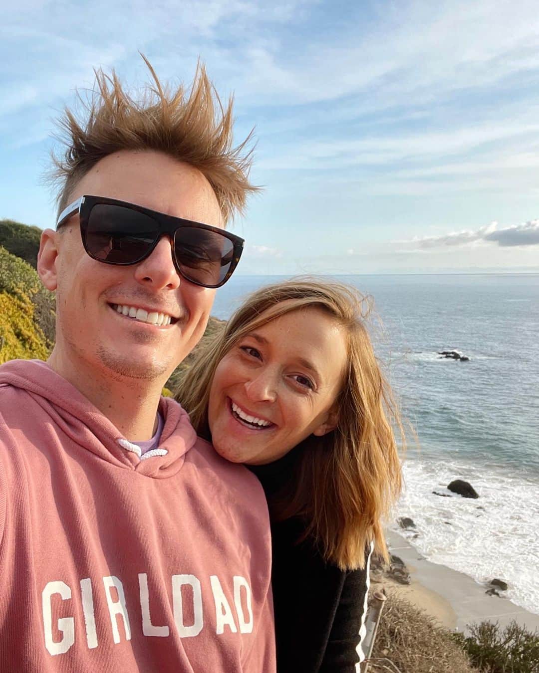Gaby Dalkinのインスタグラム：「@whatsthomaseating better soak up those Laker games now... he’s about to be outnumbered 💕」