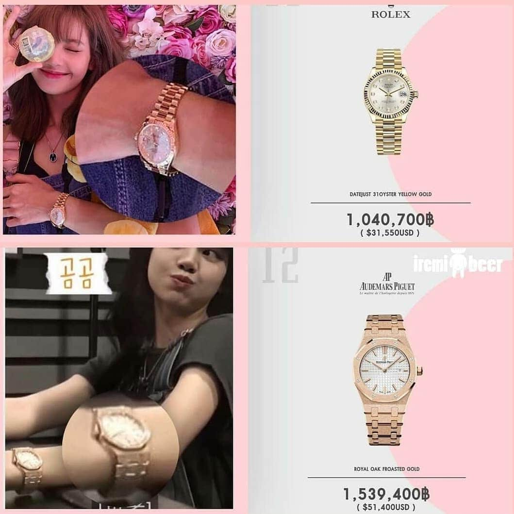 リサさんのインスタグラム写真 - (リサInstagram)「Lisa luxury wrist watch collection ⌚ . . . ctto #LISA #LALISA #리사 #블랙핑크 #BLACKPINK #LALISAMANOBAN」1月5日 10時27分 - lisa.blackpink