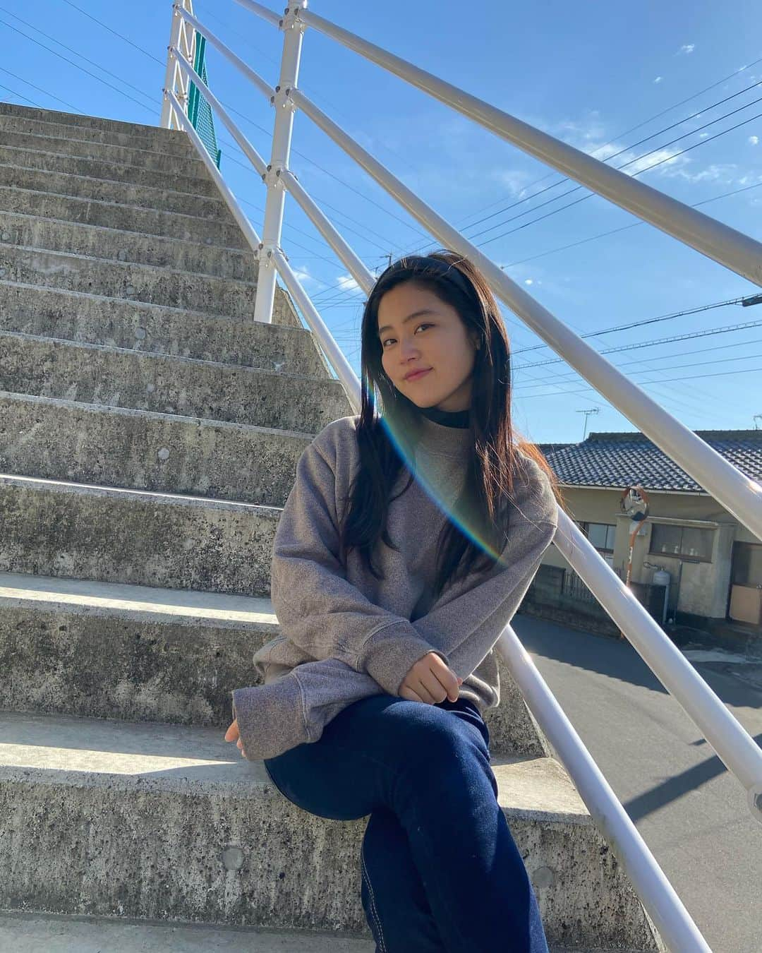 守谷菜々江さんのインスタグラム写真 - (守谷菜々江Instagram)「🌤☀️  #空#sky#walk」1月5日 11時48分 - naaaa_morita2