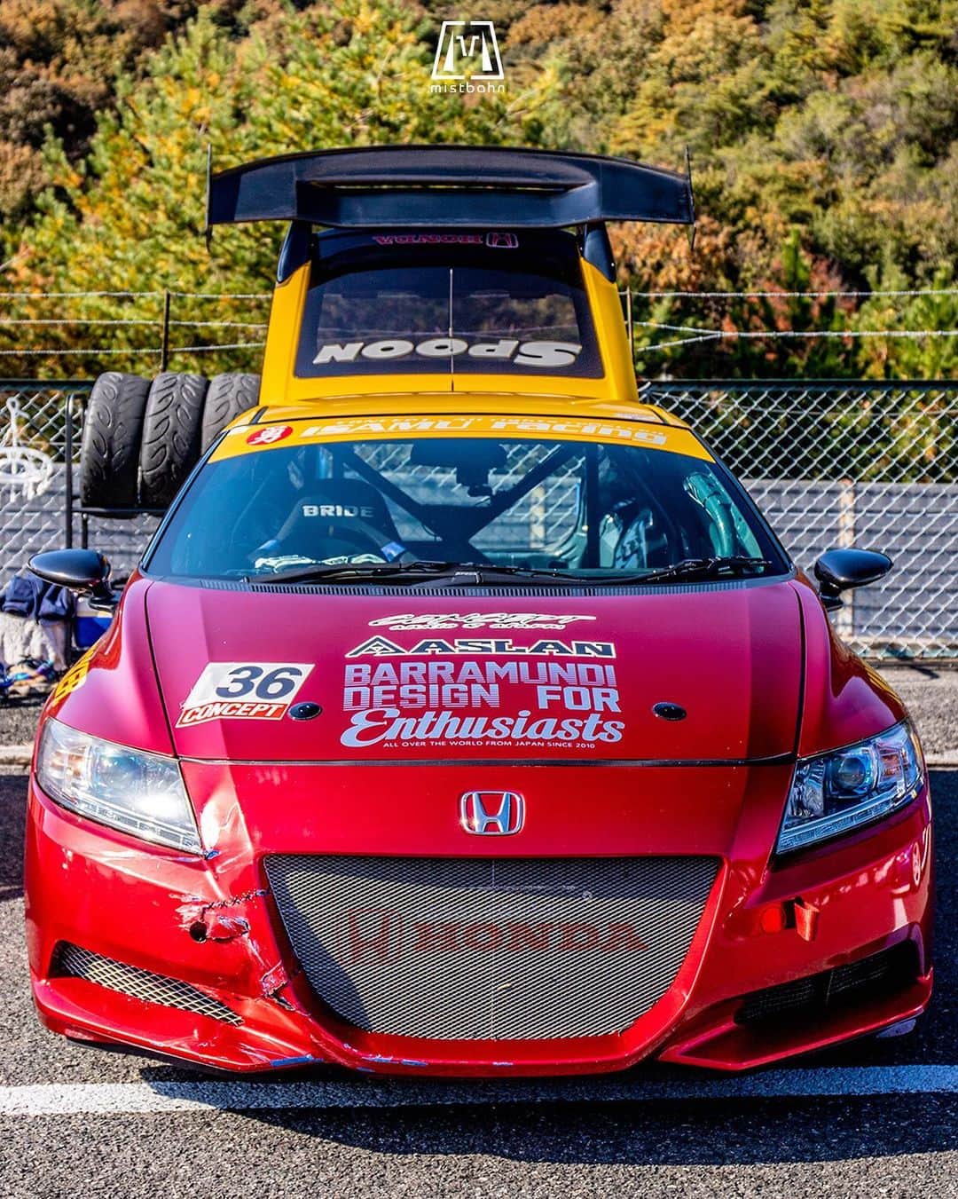 のインスタグラム：「_ Concept136 勇RACING ASLAN Honda K-Swapped CR-Z _ Shot on Nov-15 2020 "Circuit Festa" "HONDA ONE MAKE RACE" organized by @aslan_inc_japan at Central Circuit. _ owner: @136concept tuner: @aslan_inc_japan photo: @mistbahn _ _ JP) 2020年11月15日のセントラルサーキットで開催された「サーキットフェスタ」内の、アスランさん( @aslan_inc_japan )主催の「ホンダ・ワンメイク・レース」で撮影。 _ _ #circuitfesta #サーキットフェスタ #hondaonemakerace #centralcircuit #セントラルサーキット #136racing #concept136 #aslan #アスラン #aslan_inc_japan #hondacrz #crz #zf1 #zf2 #honda #ホンダCRZ #spoon #spoonsports #typeone #spoonsportsusa #kswapped #kswap #k20a #k20 #vtec #becauseracecar #trackcarbuild #hondasontrack #zf1nation #crznation」