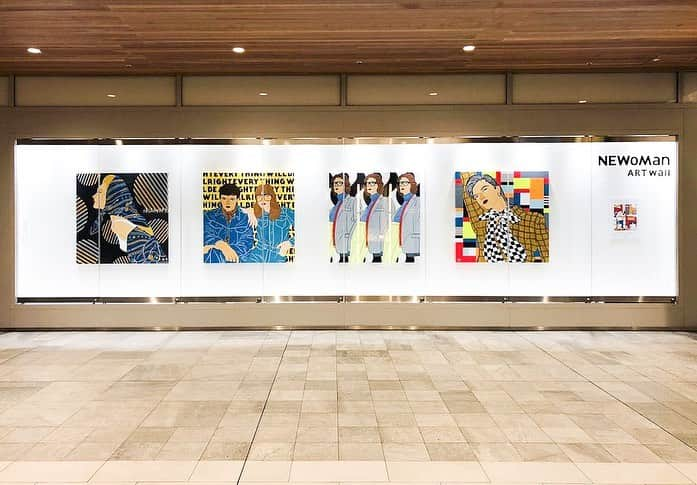 HPFRANCE　アッシュペーフランスさんのインスタグラム写真 - (HPFRANCE　アッシュペーフランスInstagram)「【INFORMATION】  NEWoMan新宿 ART WALL ARTWORKS by AZUSA IIDA  @hpgrpgallery_tokyo のディレクションにより、アーティスト AZUSA IIDA @azusa_iida_illustration さんの作品を展示中です。 「BEGINNING OF A NEW DAY」を合言葉に、新たなはじまりを彩るアートワークをぜひお楽しみ下さい。  ■展示期間: 〜1月31日(日) ■場所: NEWoMan新宿 2Fメインエントランス（JR新宿駅ミライナタワー改札）  #azusaiida #beginningofanewday #happynewyear #newoman #hpgrpgallerytokyo #ウィンドウ #art #個展 #exhibition #paintings #comtemporaryart #現代アート #hpfrance #アッシュペーフランス #クリエイションが人を豊かにする」1月5日 12時49分 - hpfrance_official