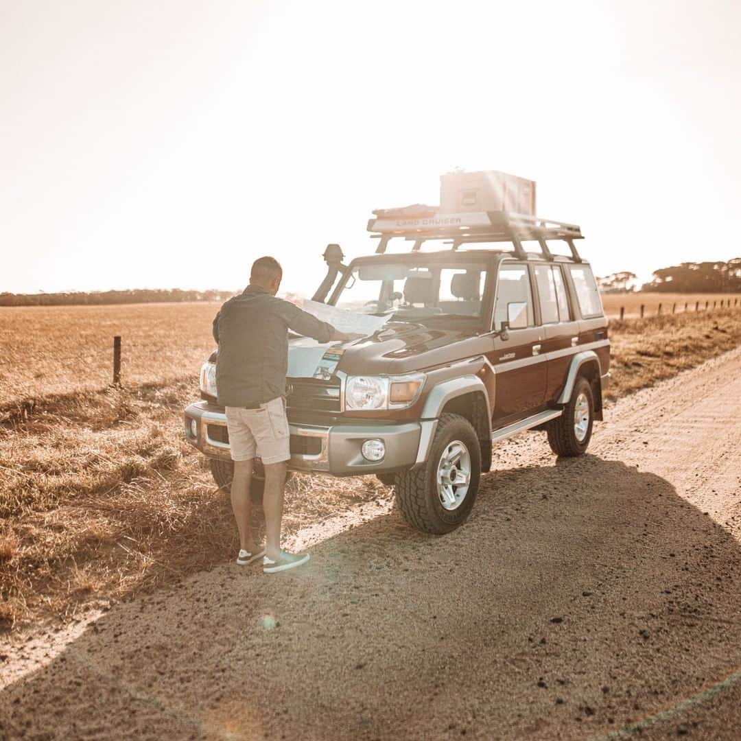Toyota Australiaのインスタグラム：「Where to next, @oli.coulthard?  #ToyotaLC76 #ThisIsLandCruiserCountry」