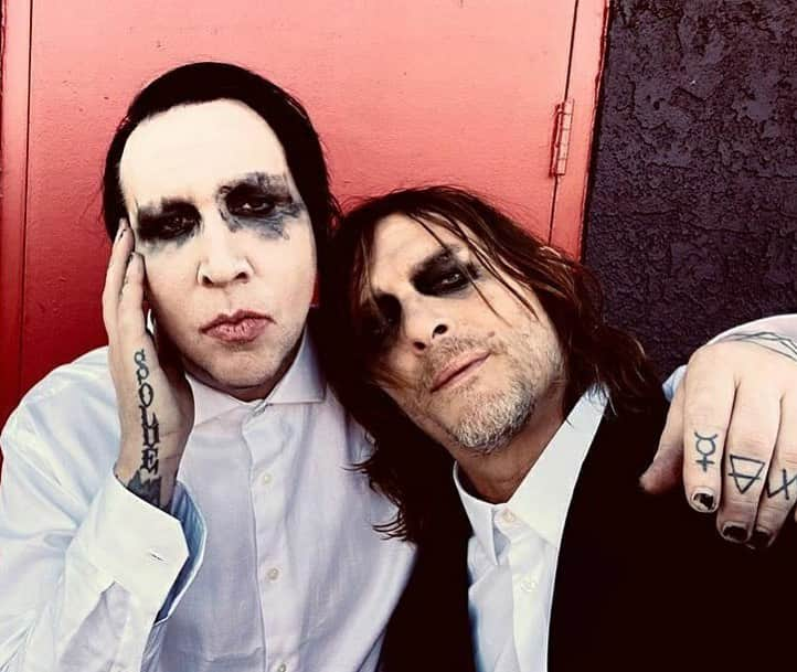 ノーマン・リーダスさんのインスタグラム写真 - (ノーマン・リーダスInstagram)「Happy bday dood !@marilynmanson」1月6日 1時02分 - bigbaldhead