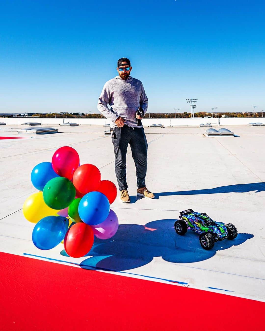 Dude Perfectのインスタグラム：「By popular demand...RC Edition 2 is a GO! 🏎💨 // Monday at 5pm CST on YouTube 👊」