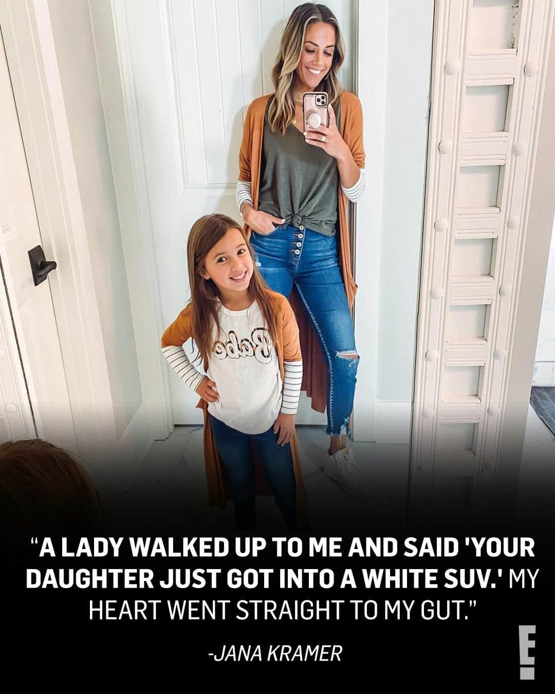 E! Onlineさんのインスタグラム写真 - (E! OnlineInstagram)「Jana Kramer is opening up about the terrifying moment she thought her daughter was taken from a park. The full story about how her daughter went missing, and her warning to parents, is at the link in our bio. (📷: Instagram)」1月6日 1時45分 - enews