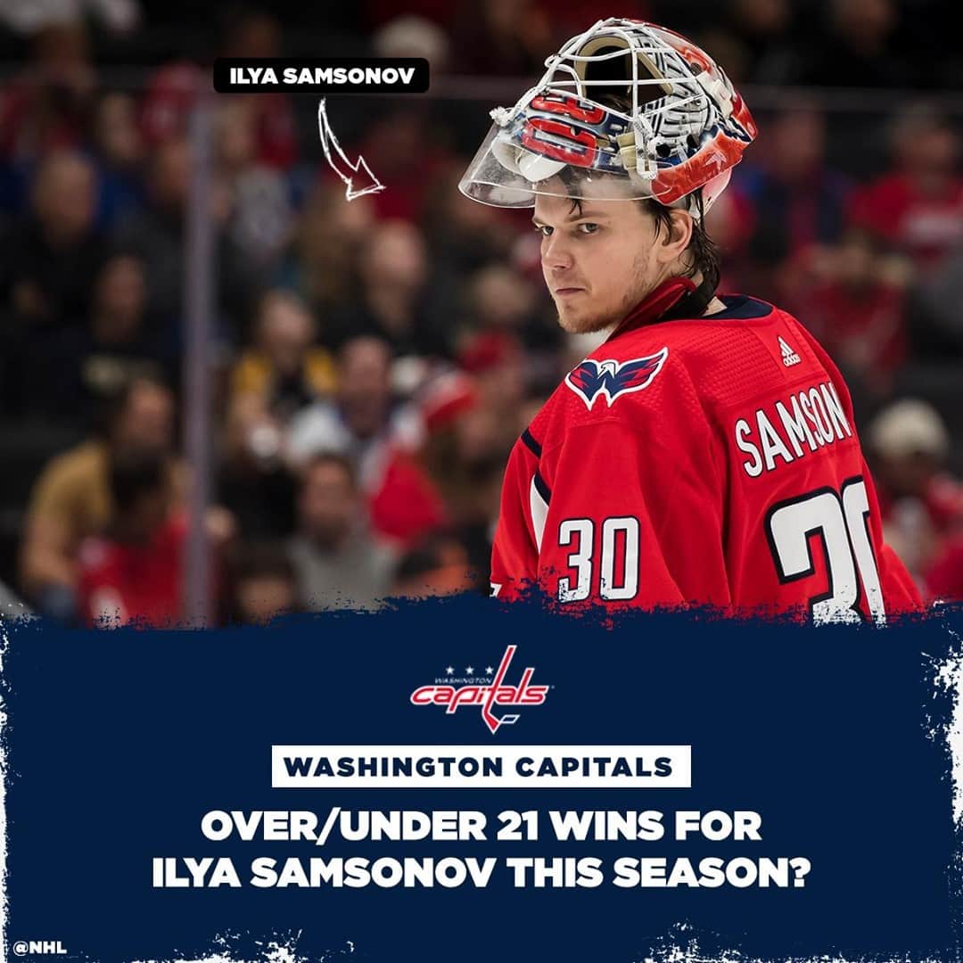 NHLさんのインスタグラム写真 - (NHLInstagram)「@nhlfantasy has Ilya Samsonov producing❗ Would you take the over for the @capitals new No. 1 goalie?  For more #FantasyHockey coverage, visit NHL.com/Fantasy.」1月6日 2時05分 - nhl
