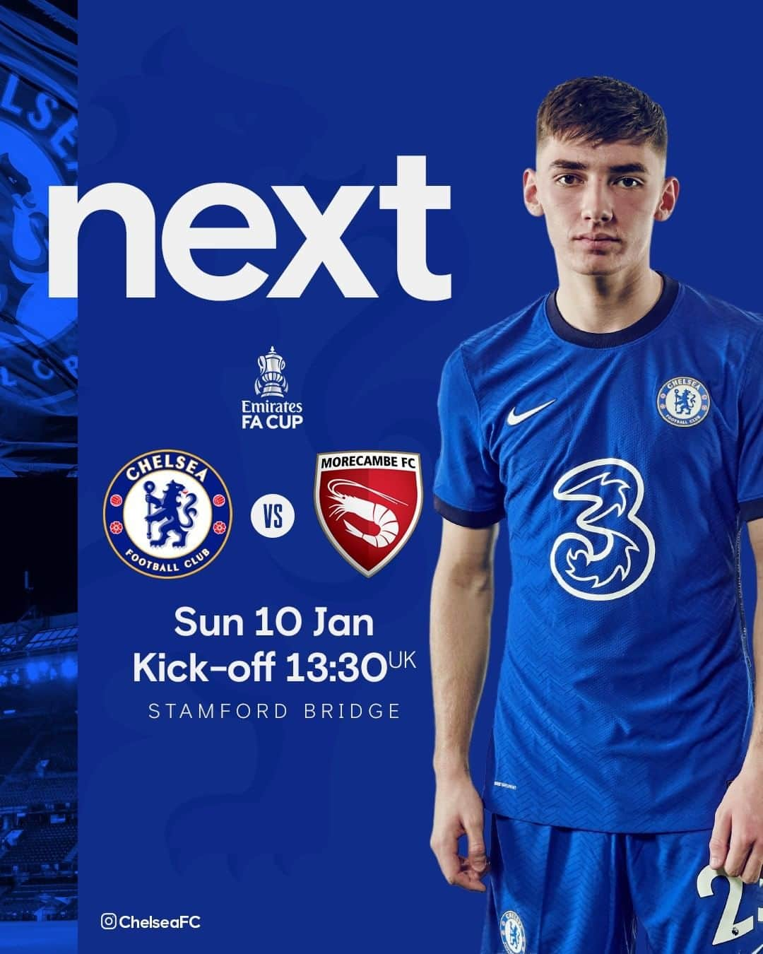 チェルシーFCさんのインスタグラム写真 - (チェルシーFCInstagram)「A new FA Cup campaign begins this Sunday against Morecambe! 🏆 #CFC #Chelsea」1月6日 2時17分 - chelseafc