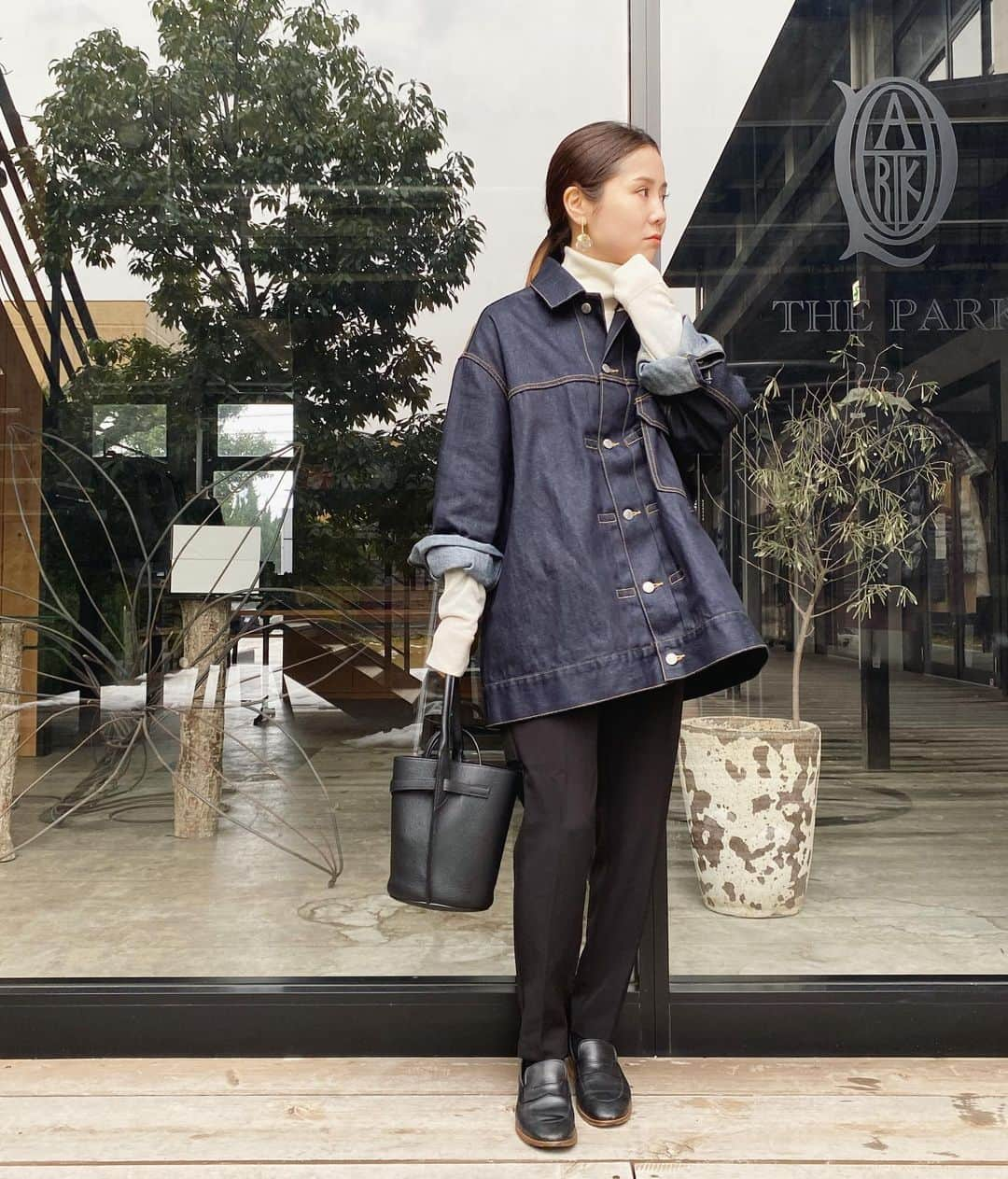 hannaさんのインスタグラム写真 - (hannaInstagram)「冬休み最後の娘と☕️ そんな休日🙋‍♀️ #e休日 #celine #gu#uniqlo#beautifulpeople」1月5日 17時39分 - hannaa0306